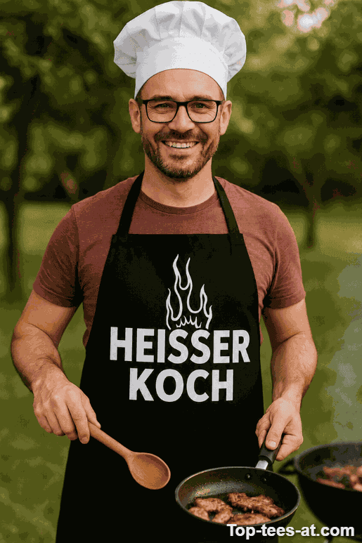 Lustige Schürze Heißer Koch