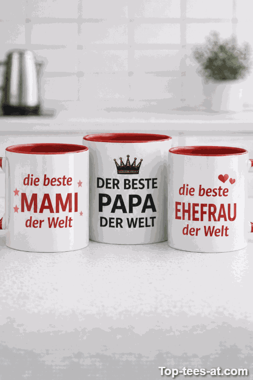 Lustige Tasse Beste der Welt mit Wunschwort