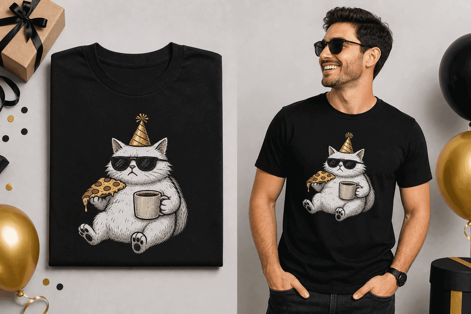 Lustige T-Shirts zum Geburtstag für ihn: Geschenkideen