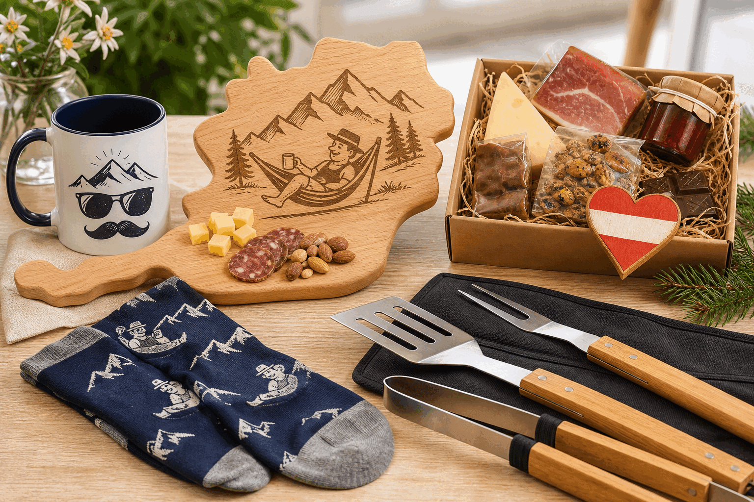 lustige Vatertagsgeschenke aus Österreich